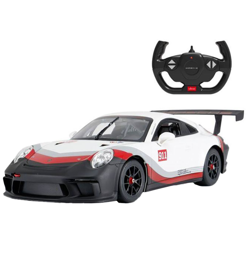 Rastar Ferngesteuert Auto m. Licht - Porsche 911 GT3 Cup - 1:14 - Rastar - One Size - Autos Rastar Ferngesteuert Auto m. Licht - Porsche 911 GT3 Cup - 1:14 - Rastar - One Size - Autos von Rastar