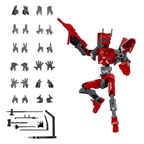 T-13 Action Figures, 3D -gedruckte Titan 13 Actionfigur, Sammleraktionsfiguren, Für Kindersammlung Bücherregale Geburtstag Wohnzimmer Erwachsene Schreibtisch Home Home T-13 Action Figures, 3D -gedruckte Titan 13 Actionfigur, Sammleraktionsfiguren, Für Kindersammlung Bücherregale Geburtstag Wohnzimmer Erwachsene Schreibtisch Home Home von Ratpzou