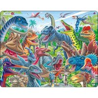 Puzzle - Dinosaurier (Selfie/Gruppenbild) von Raute Media