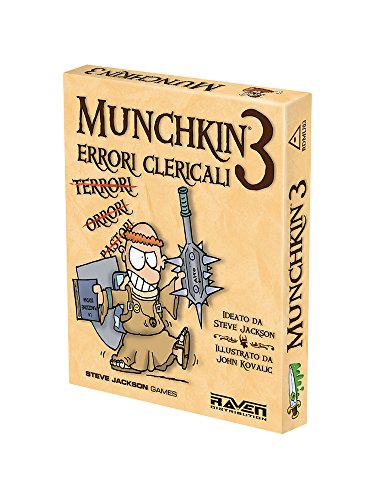 Raven – Munchkin 3, Errori Clericali/Beschwörungsfehler - italienische Version [Erweiterung für Munchkin] von Raven