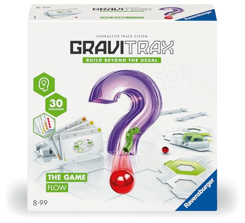 Ravensburger GraviTrax The Game Flow - Logikspiel für Kugelbahn Fans , Konstruktionsspielzeug für Kinder ab 8 Jahren von Ravensburger