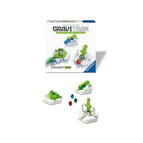 Ravensburger GraviTrax 27286 - Erweiterung Push - Ideales Zubehör für spektakuläre Kugelbahnen, Konstruktionsspielzeug für Kinder ab 8 Jahren Ravensburger GraviTrax 27286 - Erweiterung Push - Ideales Zubehör für spektakuläre Kugelbahnen, Konstruktionsspielzeug für Kinder ab 8 Jahren von Ravensburger
