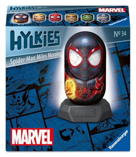 Hylkies Marvel Heroes Miles Morales Sammelfigur von Ravensburger 3D Puzzle