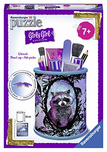 Ravensburger 3D Puzzle 12078 - Girly Girl Edition Utensilo - Animal Trend, 54-teilig von Ravensburger 3D Puzzle