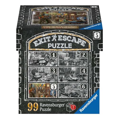 Ravensburger EXIT Puzzle 16881 - Im Gutshaus Dachboden - 99 Teile Puzzle für Erwachsene und Kinder ab 14 Jahren von Ravensburger 3D Puzzle