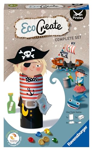 Ravensburger EcoCreate 18130 - Pirates - DIY Bastelset für Kinder ab 6 Jahren Ravensburger EcoCreate 18130 - Pirates - DIY Bastelset für Kinder ab 6 Jahren von Ravensburger