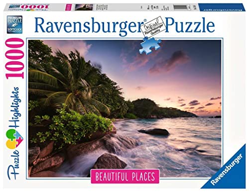 Ravensburger Puzzle 15156 - Insel Praslin auf den Seychellen - 1000 Teile von BRIO