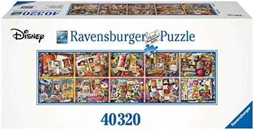 Ravensburger Puzzle 17828 - Mickey's 90. Geburtstag - 40000 Teile Disney Puzzle für Erwachsene und Kinder ab 14 Jahren von Ravensburger