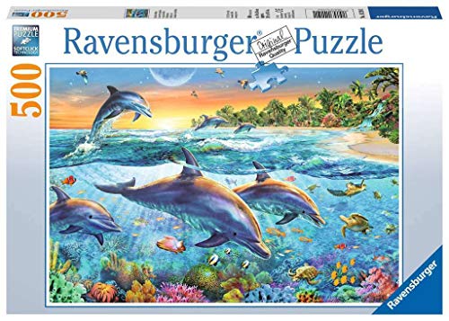 Ravensburger Puzzle 14210 - Bucht der Delfine - 500 Teile von Ravensburger Erwachsenenpuzzle