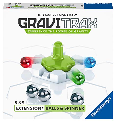 Ravensburger GraviTrax Kugelbahn Erweiterung Balls und Spinner 26979, für Kinder ab 8 Jahren und Erwachsene von Ravensburger