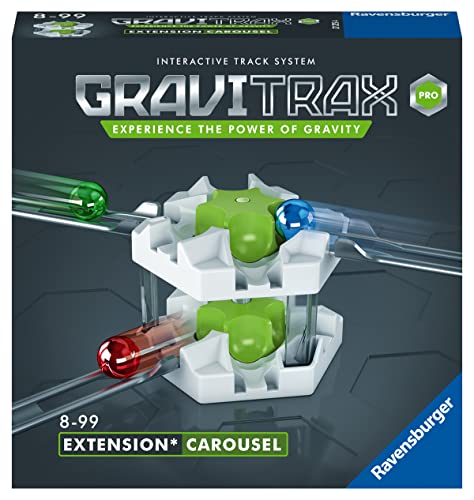 Ravensburger GraviTrax PRO Erweiterung Carousel - Ideales Zubehör für spektakuläre Kugelbahnen, Konstruktionsspielzeug für Kinder ab 8 Jahren Ravensburger GraviTrax PRO Erweiterung Carousel - Ideales Zubehör für spektakuläre Kugelbahnen, Konstruktionsspielzeug für Kinder ab 8 Jahren von Ravensburger