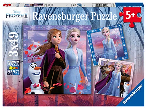 Ravensburger 05011 - Frozen 2: Die Reise beginnt - 3x 49 Teile Puzzle Ravensburger 05011 - Frozen 2: Die Reise beginnt - 3x 49 Teile Puzzle von Ravensburger Kinderpuzzle