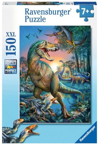 Ravensburger Kinderpuzzle - 10052 Urzeitriese - Dinosaurier-Puzzle für Kinder ab 7 Jahren, mit 150 Teilen im XXL-Format von Ravensburger