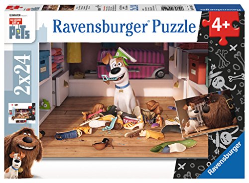Ravensburger Kinderpuzzle Sturmfrei. Puzzle 2 x 24 Teile von Ravensburger Kinderpuzzle