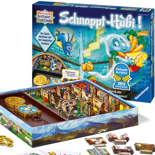 Ravensburger Schnappt Hubi, Gesellschafts- und Familienspiel, für Kinder und Erwachsene, Spiel des Jahres für 2-4 Spieler, Spiel ab 5 Jahren - Geburtstagsgeschenke von Ravensburger