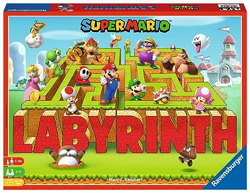 Ravensburger 26063 - Das verrückte Labyrinth Super Mario™ - mit den Figuren aus Super Mario™!" - ein Spieleklassiker für die ganze Familie! von Ravensburger