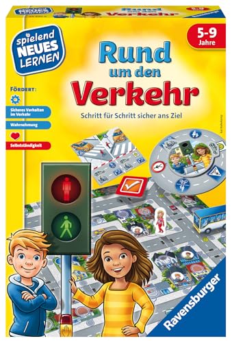 Ravensburger Lernspiel Rund um den Verkehr 24997, Kinderspiel, ab 5 Jahren, für 2-4 Spieler Ravensburger Lernspiel Rund um den Verkehr 24997, Kinderspiel, ab 5 Jahren, für 2-4 Spieler von Ravensburger