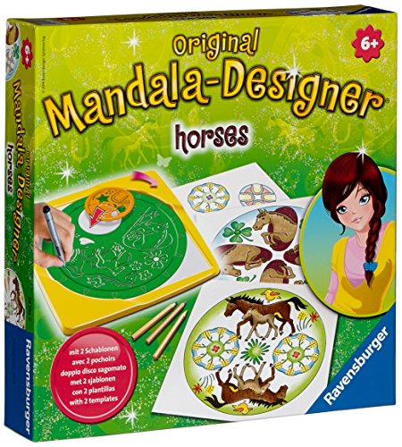 Ravensburger 29742 - Horses (Pferde) - Mandala-Designer® midi von Ravensburger Mandala Designer