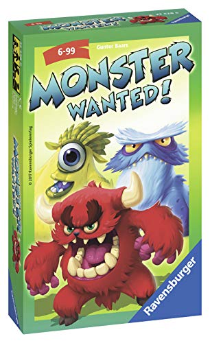 Ravensburger 23428 - Monster Wanted - Kinderspiel/ Reisespiel von Ravensburger Spiele