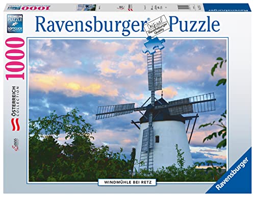 Ravensburger Puzzle 17175 - Windmühle bei Retz - 1000 Teile Puzzle für Erwachsene und Kinder ab 14 Jahren von Ravensburger Puzzle