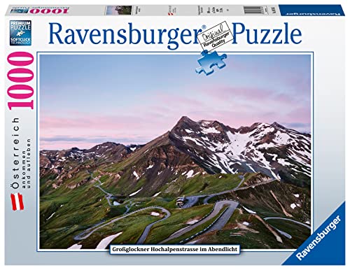 Ravensburger Puzzle 88195 88195-Großglockner Hochalpenstraße-1000 Teile Puzzle für Erwachsene und Kinder ab 14 Jahren, White von Ravensburger Puzzle