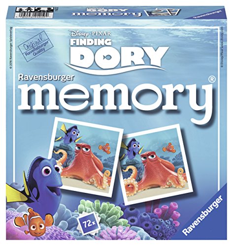 Ravensburger 21219 - Dory Memory, der Spieleklassiker für alle "Dory" Fans, Merkspiel für 2-8 Spieler ab 4 Jahren von Ravensburger Spiele