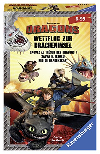 Ravensburger 23399 - Spiel, Dragons Wettflug zur Dracheninsel Ravensburger 23399 - Spiel, Dragons Wettflug zur Dracheninsel von Ravensburger