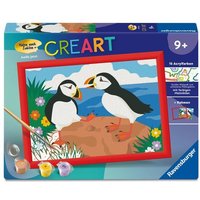 CreArt, Malen nach Zahlen Kinder - Papageientaucher von Ravensburger Spieleverlag