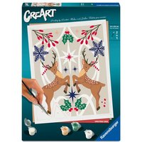 CreArt Adults Trend - Weihnachtlicher Hirsch von Ravensburger Spieleverlag