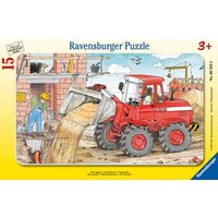 Rahmenpuzzle Ravensburger Mein Bagger 15 Teile von Ravensburger
