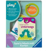 Play+ Spiel & Mach mit! Karten: Sachen suchen: Unterwegs - ab 1,5 Jahre von Ravensburger Verlag GmbH