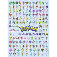 Ravensburger Puzzle 12000511 - Die ersten 151 Pokémon - 500 Teile Pokémon Puzzle für Erwachsene und Kinder ab 12 Jahren von Ravensburger Spieleverlag