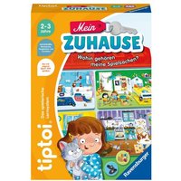 Ravensburger tiptoi Spiel 00196 - Mein Zuhause, Lernspiel zum Wortschatz, für Kinder ab 2 Jahren von Ravensburger Verlag GmbH