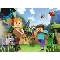 Kinderpuzzle 100 XXL Teile - Minecraft - Steve und Alex von Ravensburger Verlag GmbH