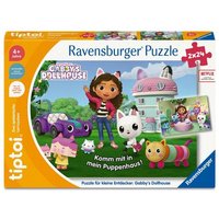 Tiptoi® Puzzle für kleine Entdecker Gabby's Dollhouse - 2x24 Teile von Ravensburger Spieleverlag