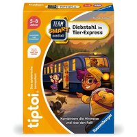 Tiptoi® Team SMART ermittelt Diebstahl im Tier-Express von Ravensburger Spieleverlag