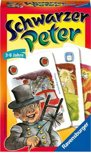 Ravensburger 23409 Schwarzer Peter Mitbringspiel