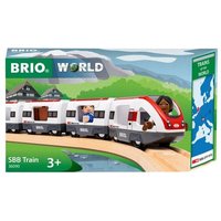 BRIO World – 36090 Trains of the World SBB-Zug Spielzeugzug für Kinder ab 3 Jahren von Ravensburger Verlag GmbH