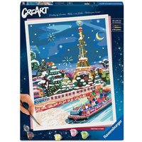 CreArt, Malen nach Zahlen Adults Premium - Weihnachten in Paris von Ravensburger Verlag GmbH