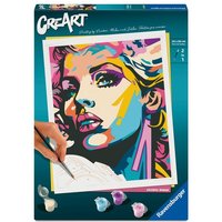 CreArt, Malen nach Zahlen Adults Trend - Farbenfrohe Frau von Ravensburger Verlag GmbH