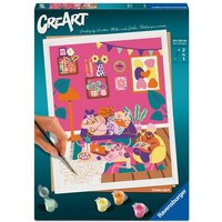 CreArt, Malen nach Zahlen Adults Trend - Pyjama Party von Ravensburger Verlag GmbH
