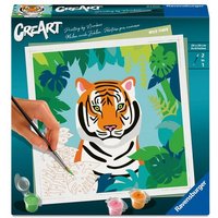 CreArt, Malen nach Zahlen Adults Trend - Wilder Tiger CreArt, Malen nach Zahlen Adults Trend - Wilder Tiger von Ravensburger