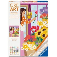 CreArt, Malen nach Zahlen Erwachsene - Blütenbummel CreArt, Malen nach Zahlen Erwachsene - Blütenbummel von Ravensburger Verlag GmbH