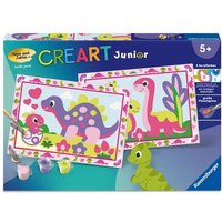 CreArt, Malen nach Zahlen Junior - Bunte Dinosaurier CreArt, Malen nach Zahlen Junior - Bunte Dinosaurier von Ravensburger Verlag GmbH