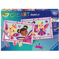 CreArt, Malen nach Zahlen Junior - Feen-Prinzessinnen von Ravensburger Verlag GmbH