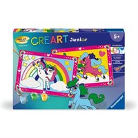 CreArt, Malen nach Zahlen Junior - Zauberponys mit Regenbogen von Ravensburger Verlag GmbH