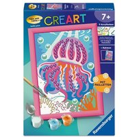 CreArt, Malen nach Zahlen Kinder - Farbenfrohe Qualle CreArt, Malen nach Zahlen Kinder - Farbenfrohe Qualle von Ravensburger Verlag GmbH