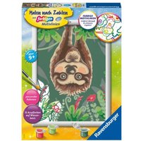 CreArt, Malen nach Zahlen Kinder - Faultier-Liebe von Ravensburger Verlag GmbH