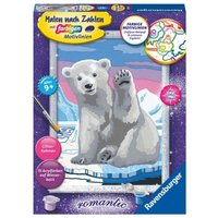 CreArt, Malen nach Zahlen Kinder - Hallo, kleiner Eisbär! von Ravensburger Verlag GmbH