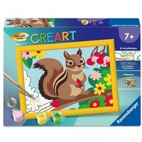 CreArt, Malen nach Zahlen Kinder - Streifenhörnchen von Ravensburger Verlag GmbH